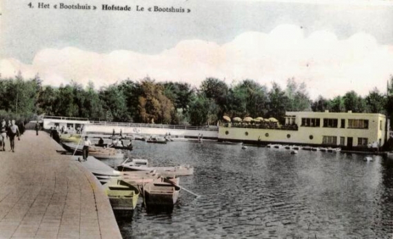 carte postale brasserie Bootshuis